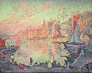 The Port of SaintTropez, Paul Signac